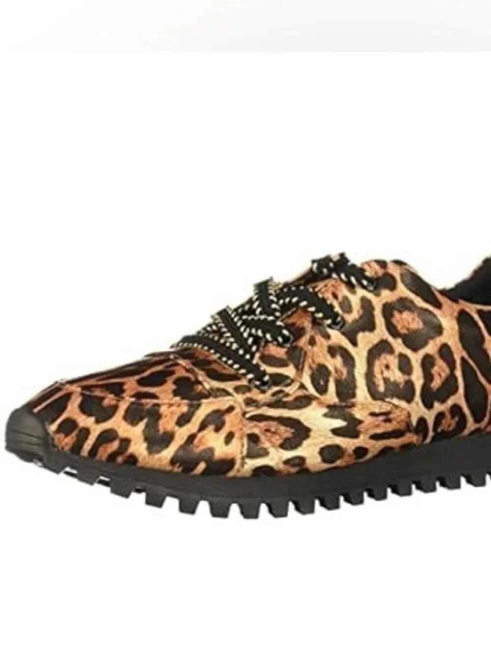 NWOB Katy Perry Leopard Sneakers Size 6